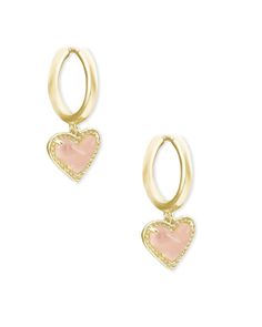 Hearts and huggies together - is there anything better? The Ari Heart Gold Huggie Earrings in Rose Quartz adds that little something extra to your look with its playful asymmetrical design. Gold Huggie Earrings, Huggie Earrings Gold, Preppy Jewelry, Rose Gold Quartz, Kendra Scott Earrings, Mad Max, Huggie Earrings, Kendra Scott Jewelry, Asymmetrical Design