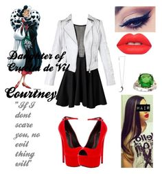 Cruella Deville Inspired Outfit, Descendants Inspired Outfits, Descendants Clothes, Descendants Outfits, Jim Hawkins, Descendants Dr, Cruella Deville, Disney Inspired Fashion, Character Inspired Outfits