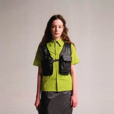 The Multi-Pocket Utility Vest Bag flawlessly merges practicality with a utilitarian edge. This innovative vest features two front pockets: a flap pocket on the left and a water bottle pocket on the right, ensuring easy access to essentials. The back is designed like a backpack with cinch compression straps for enhanced functionality. Breathable mesh fabric and multiple attachment hooks further elevate its utility. With a 6-liter capacity and weighing just 280g, this vest bag is perfect for those Vest Bag, Urban Forest, Utility Vest, Brand Sale, Accessories Branding, Sale Design, Flap Pocket, Mesh Fabric, Easy Access