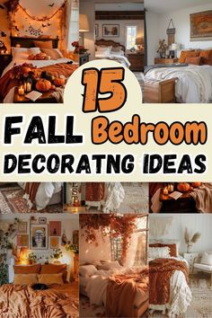 15 fall bedroom decor ideas that are easy to do