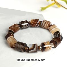 TIME TO SHOP OUR HANDCRAFTED MEN'S BRACELETS WITH NATURAL AGATE STONES Finding your ideal Handcrafted Men's Bracelets with Natural Agate Stones is easy as 1, 2, 3. Our shop delivers quality customer service and product selection. Ready to shop our Bracelets &amp; Bangles? Find the Metal Color you want Click the ADD TO CART button Pay (and now wait for your order) That’s it. Enjoy! HANDCRAFTED MEN'S BRACELETS WITH NATURAL AGATE STONES: VIEW DETAILS Gender: Women Material: Semi-precious stone Dimensions: 18-19cm This amazing product is just what you need; however, hurry up: the offer won't last long! So, choose your favorite Metal Color and add it to your shopping cart. PRODUCT QUESTIONS &amp; ANSWERS What makes your Men's Coffee Lace Agate Bracelets with Rosary Prayer Beads competit Agate Stone Jewelry, Tibetan Buddha, Buddha Hand, Prayer Bead Bracelet, Rosary Prayer, Natural Coffee, Men's Bracelets, Choker Pendant, Gold Rings Jewelry