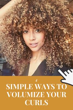 If you’re looking for how to get voluminous and healthy curls look no furtherBelow are some really simple tips on how to voluminise your curls Short Volume Haircuts, Curly Hair Volume, Hair Volume Tricks, Make Hair Curly, Volume Haircut, Curling Tutorial, Healthy Curls, Curly Afro Hair, Embracing Diversity