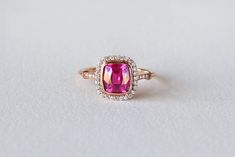 Natural Pink Sapphire Devon Ring – S. Kind & Co Red Gemstone Ring, Color Change Sapphire, Oval Sapphire Ring, Spiral Art, Pink Sapphire Ring Engagement, Sapphire Wedding Band, Rutilated Quartz Ring, Sapphire Rings, Pink Gem