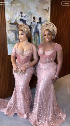 Yoruba Fashion, Nigerian Bridesmaid Dresses, For Your Crush, Lace Styles For Wedding, Aso Ebi Dresses, Aso Ebi Lace, Stylish Naija