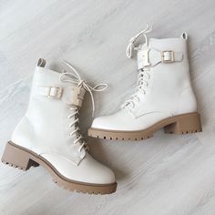 Rachel Combat Boot White Combat Boots, Taylor Swift Dress, Boot Accessories, Dresses By Length, Sneaker Heels, Boot Sandals, Belt Bag, Bottoms Pants, Boutique Clothing