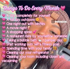 How To Not Give A F, Things To Do Every Month, Pampering Routine, Self Care Bullet Journal, Vie Motivation