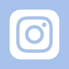 the instagram logo on a blue background