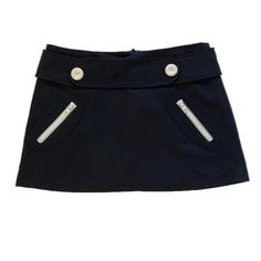 Nwt Size: 8 Color: Black Material: Shell, 70% Wool, 30% Polyester, Lining 100% Polyester H&m Black Mini Skirt For Work, Chic Black H&m Skirt, H&m Black Mini Skirt For Party, Chic H&m Short Skirt, Fitted Cotton Mini Skirt By H&m, Casual Cotton Mini Skirt By H&m, Chic H&m Skort, Chic H&m Mini Skort, H&m Black Mini Skirt