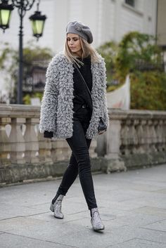 Find Out Where To Get The Boots Cowboy Booties Outfit, Things To Try, Asymmetrical Hairstyles, Silver Boots, Booties Outfit, Outfit Chic, Hair Do, African American Hairstyles, Teddy Coat