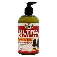 Difeel Ultra Growth Basil Castor Oil Hair Growth Conditioner is a unique. nature based essential oil formulation. This moisture rich formula helps keep hair soft and smooth. Helps boost hair growth with strengthening, active ingredients. This rich conditioner helps improve scalp circulation while helping nourish hair from roots to tips, so it stays healthy and shiny. To apply, massage into scalp after using shampoo. Then rinse. Size: 12 oz. Hair Growth Tips Faster Castor Oil, Massage Hair Growth Scalp, Massaging Scalp For Hair Growth, Oils To Stimulate Hair Growth, Hair Growth Conditioner, East African Secrets Hair Growth Oil, Castor Oil For Hair Growth, Hair Repair Treatments, Hair Nutrition