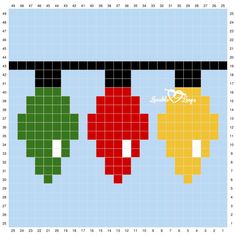 the pixel art project is designed to look like legos with different colors and shapes