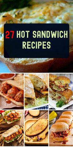 Warm up on cold days with these delicious hot sandwich recipes. From classic combinations to creative twists, there's something for everyone! Hot Sourdough Sandwiches, Great Sandwiches Ideas, Pizza Hut Submarine Sandwich, Hot Sandwiches For Lunch, Hot And Cold Sandwiches, Best Sandwiches Ever, Fall Sandwiches Cold, Hot Dinner Sandwiches, Quick Easy Sandwiches