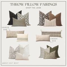 Shop Pillow Cover Combo Warm Neutral … and other curated products on LTK, the easiest way to shop everything from your favorite creators. Neutral Cushion Combinations, Pillow Pairings, Taupe Couch, Couch Pillow Arrangement, Light Gray Couch, Neutral Couch, Townhouse Renovation, Cushion Combinations, Pillow Combinations