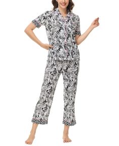 in stock Notch Collar, Notched Collar, Printed Shorts, Pajama Set, Pajamas, Pick Up, In Store, Buy Online, Wonder