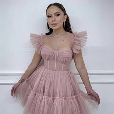 Home · Dress idea · Online Store Powered by Storenvy Tulle Short Dress, From Dress, Pink Homecoming Dress, Dress Idea, Mom Wedding, Dress Homecoming, Short Prom Dress, Dress A Line, Puff Sleeve Dress