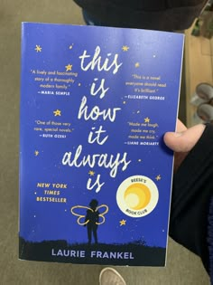 this is how it always is by laurie frankel on a book shelf in a bookstore