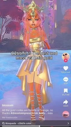 Dti Funny Outfit Ideas, Dti Gold Hex Codes, Dti Colorful Theme Outfits, Dti Codes November 2024, Childhood Dream Dti Outfits, Dress To Impress Gold Color Code, Cute Dti Hacks, Royal High Bodice Combos