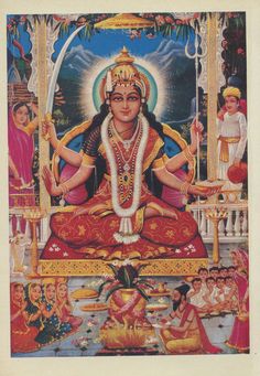 Yama Hindu God, Vintage Hindu Art, Ma Ambe, Santoshi Maa Images Hd, Santoshi Mata, Old Ramayana Images, Vintage Hindu God Posters, Photoshop Design Ideas