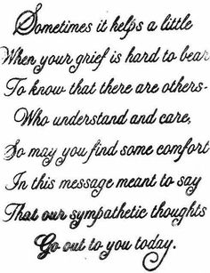 the poem written in cursive writing on white paper with black ink that reads sometimes it keeps a little when you're