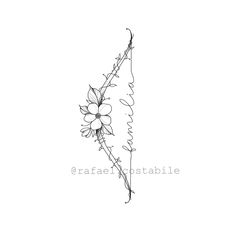 a drawing of a flower on a white background with the words grateful written below it