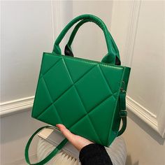 SPECIFICATIONSTypes of bags: Shoulder HandbagsStyle: FashionShape: SquarePlace Of Origin: ZHE JIANG ProvincePattern Type: SolidOrigin: CN(Origin)Occasion: VersatileNumber of Handles/Straps: SingleModel Number: A0634Main Material: PULining Material: Synthetic LeatherItem Type: HandbagsInterior: No PocketHardness: SoftHandbags Type: Shoulder BagsGender: WOMENDecoration: EmbroideryClosure Type: zipperBrand Name: REPRCLAmaterial: PU Leathersize: 23cm * 19cm * 10cm ; color: black, brown, green, purpl Leather Crossbody Bags, Designer Top, Pu Bag, Pu Leather Bag, Trendy Shoulder Bag, Women Shoulder Bag, Ladies Handbags, Crossbody Bag Women, Spring Women