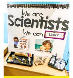 we are scientist's and we can listen to them