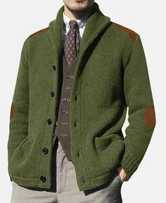 DescriptionTop Category: TopsOccasion: Leisure, VacationSeason: Autumn,WinterElasticity: Low ElasticitySuitable Type:LooseFabric: 95% cotton, 5% polyester Casual Outdoor Sweater Coat, Casual Long Sleeve Sweater Coat For Outdoor, Long Sleeve Patchwork Outerwear, Winter Outdoor Long Sleeve Sweater Coat, Green Long Sleeve Patchwork Sweater, Green Patchwork Long Sleeve Sweater, Casual Winter Sweater Coat For Outdoor, Winter Outdoor Sweater With Pockets, Long Sleeve Outdoor Cardigan