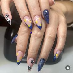 Coraline Inspired Nails, Halloween Nail Ideas, Get Ready For Halloween, Halloween Acrylic Nails, Punk Nails, Anime Nails, Grunge Nails, Classy Acrylic Nails