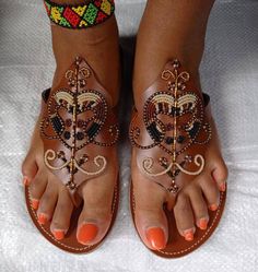 Summer sandals,handmade sandals,African beaded Sandals which are made with fine beads and pure leather.They are very comfortable to walk in.You can wear them during the beautiful days,weddings and many other occasions. Women Fashion maasai sandals Beautiful Sandals Kenyan sandals We ship via DHL Express All sizes are available Beaded Leather Sandals, Beautiful Days, Handmade Sandals, Beautiful Sandals, Beaded Sandals, Summer Sandals, Bead Leather, Sandals Summer, Dhl Express