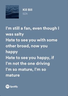 a blue background with the words i'm still a fan, even though i was salty