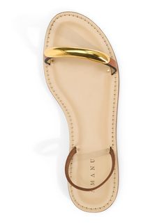 The Namibia Sandal features an elegant toe bar plated in 24k gold, and an elasticated nude leather heel strap, finished with a padded sole. Shop Accessories. Styling Tip: Wear with everything from sleek shorts to cocktail dresses. Spring Gold Sandals With Contrasting Heel Counter, Sleek Gold Sandals For Summer, Chic Gold Sandals With Leather Sole, Gold Open Toe Sandals With Contrasting Heel Counter, Sleek Gold Leather Sandals, Italian Sandals, Accessories Styling, Fancy Sandals, Straps Sandals