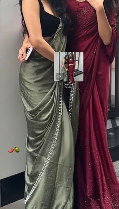 follow fr more Poses With Saree, Farewell Dress Ideas, Aesthetic Saree Look, Art With Paint, Traditional Poses, Desi Look, Farewell Sarees, Simple Saree Designs