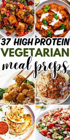 the best vegatarian meal preps to make it easier for you to eat them