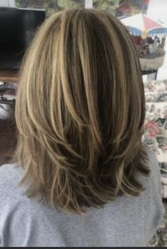 Medium Layered Haircuts 2023, Long Layered Bob Hairstyles Over 50, Flattering Medium Length Haircuts, Easy To Maintain Hairstyles, Medium Length Thick Hair With Layers Over 40, Layers For Shoulder Length Hair Straight, High Light Hair Color Ideas For Black Hair, Layered Short Medium Hair, Katie Couric Hairstyles