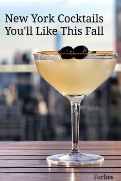 the new york cocktails you'll like this fall are delicious and easy to make