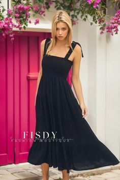 Fisdy - Exquisite Sleeveless Backless Tie Waist Dress with Beautiful Print Tie Strap Dress, Trendy Maxi Dresses, Sunset Print, Lace Up Dress, Summer Elegant, Resort Dresses, Daily Dress, Floral Chiffon, Tie Dress