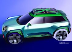 the concept car is designed to look like an electric vehicle