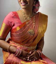 Modern and Contemporary Jewellery For South Indian Brides Vithya Hair And Makeup, Tamil Bride, Indian Brides Jewelry, Bridal Jewellery Online, Bridal Hairstyle Indian Wedding, South Indian Bridal Jewellery, Tamil Brides, Modern Jewellery Design