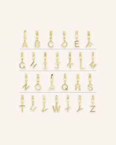 A-Z, there's got to be a letter for you :) #alphabetjewelry #alphabetearrings #initialjewelry #initialearrings #huggieearrings Alphabet Jewelry, Initial A, Initial Earrings, Personal Statement, Got To Be, Gold Initial, Initial Jewelry