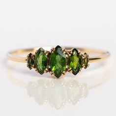 October Jewelry, Birthstone Engagement Rings, Marquise Cut Rings, Jewelry Wishlist, Local Eclectic, Green Tourmaline Ring, Hair Jewellery, Green Stone Rings, Sparkly Things