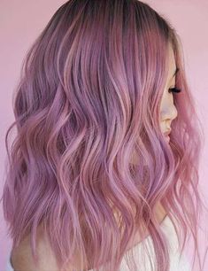 Kaleidoscope Hair, Womans Hair, Gold Balayage, Asian Skin Tone, Hair Color For Fair Skin, Yellow Hair Color, Hair Color Asian, Asian Ladies, Lilac Hair