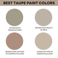 the best taupe paint colors