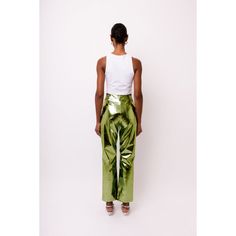 Lupe Khaki Metallic Trousers | AMY LYNN | Wolf & Badger Metallic Trousers, Fashion Jewellery, Independent Designers Fashion, Badger, Designer Fashion, Trousers, Independent Design, Fashion Design, Design