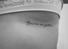 a woman's stomach with the words you're so plain written on it