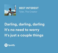 a man holding a baseball bat with the caption saying best interest tyler, the creator daring, daring it's no need to worry it's just a couple things