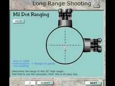 the long range shooting game is shown in this screenshoter's screen shot