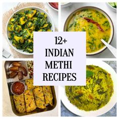 Looking for easy, nutritious Vegetarian/Vegan Indian Methi (Fenugreek Leaves) Recipes to make in your Instant Pot or Stovetop? Look no further! Here's a compilation of over 12+ best Methi Recipes from my blog. One of my favorite winter leafy greens is fenugreek leaves (often called methi). It is a ubiquitous ingredient in practically all Indian... Read More The post 12+ Indian Methi Recipes (Fenugreek Leaves) appeared first on Indian Veggie Delight. Fenugreek Leaves Recipe, Amaranth Recipes, Methi Recipes, Fenugreek Leaves, Veggie Delight, Leafy Vegetables, Amaranth, Indian Dishes, Leafy Greens