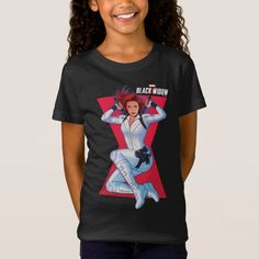 Black Widow White Suit Illustration On Hourglass T-Shirt #black #widow #marvel #movie #mcu #TShirt Black Widow White Suit, Suit Illustration, Avengers Shirt, Marvel Merchandise, White Suit