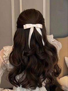 Video Tiktok, Hair Stylies, Long Brown Hair, Photography Lifestyle, Dream Hair, Hairstyles For School, Aesthetic Hair, Art Fashion