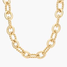 Oval chains are truly timeless, and this polished chain goes with everything. Layer this 14k gold oval link chain with other necklaces or wear it on its own for a statement look. Wedding Ring Guide, Pearl Jewelry Gift, Pearl Bracelet Gold, Platinum Rose Gold, Gold Rings Fashion, Gold Pearl Necklace, Gold Pearl Earrings, Ladies Diamond Rings, Link Chain Necklace